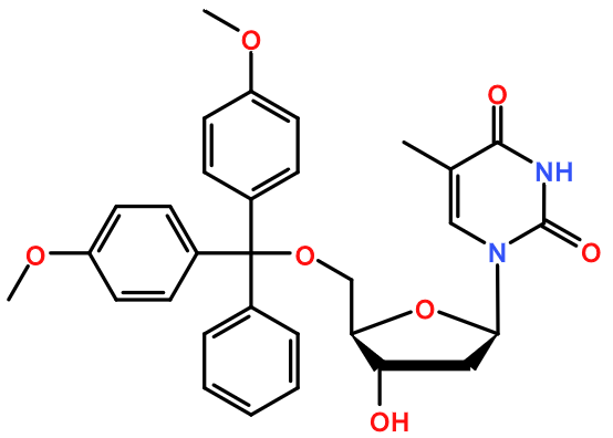 (image for) MC080604 5'-O-DMT-D-thymidine